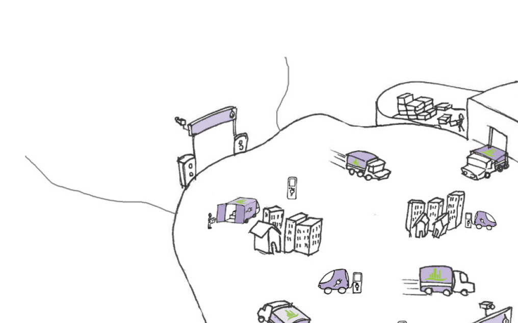 feeding and fueling the city- dessin