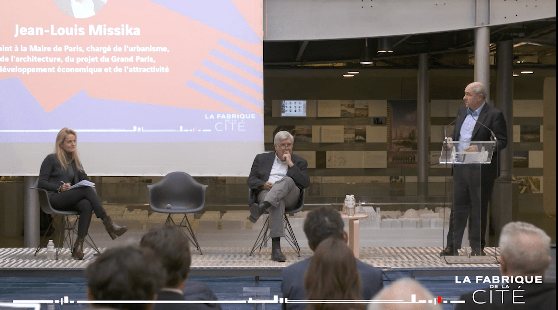 Voeux de La Fabrique de la Cité 2018 - Pierre Veltz et Jean-Louis Missika