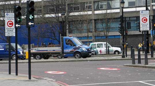 Péage urbain à Londres