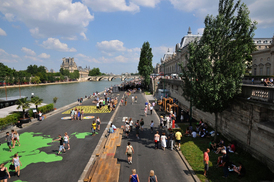 Berges de Seine à Paris