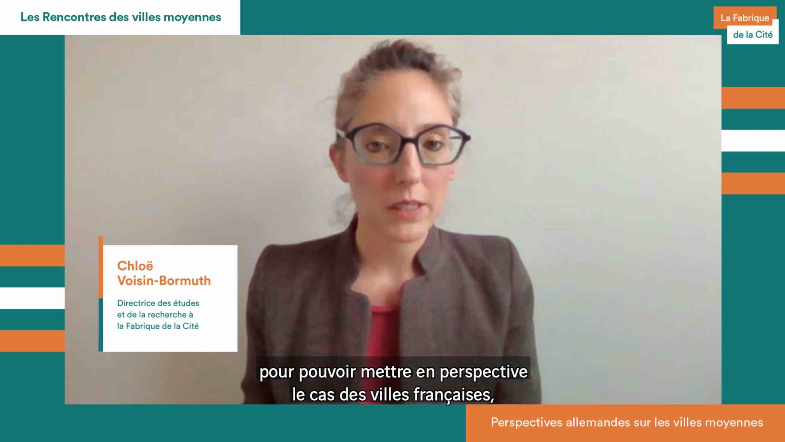 Première édition des Rencontres des villes moyennes | Perspectives allemandes sur les villes moyennes