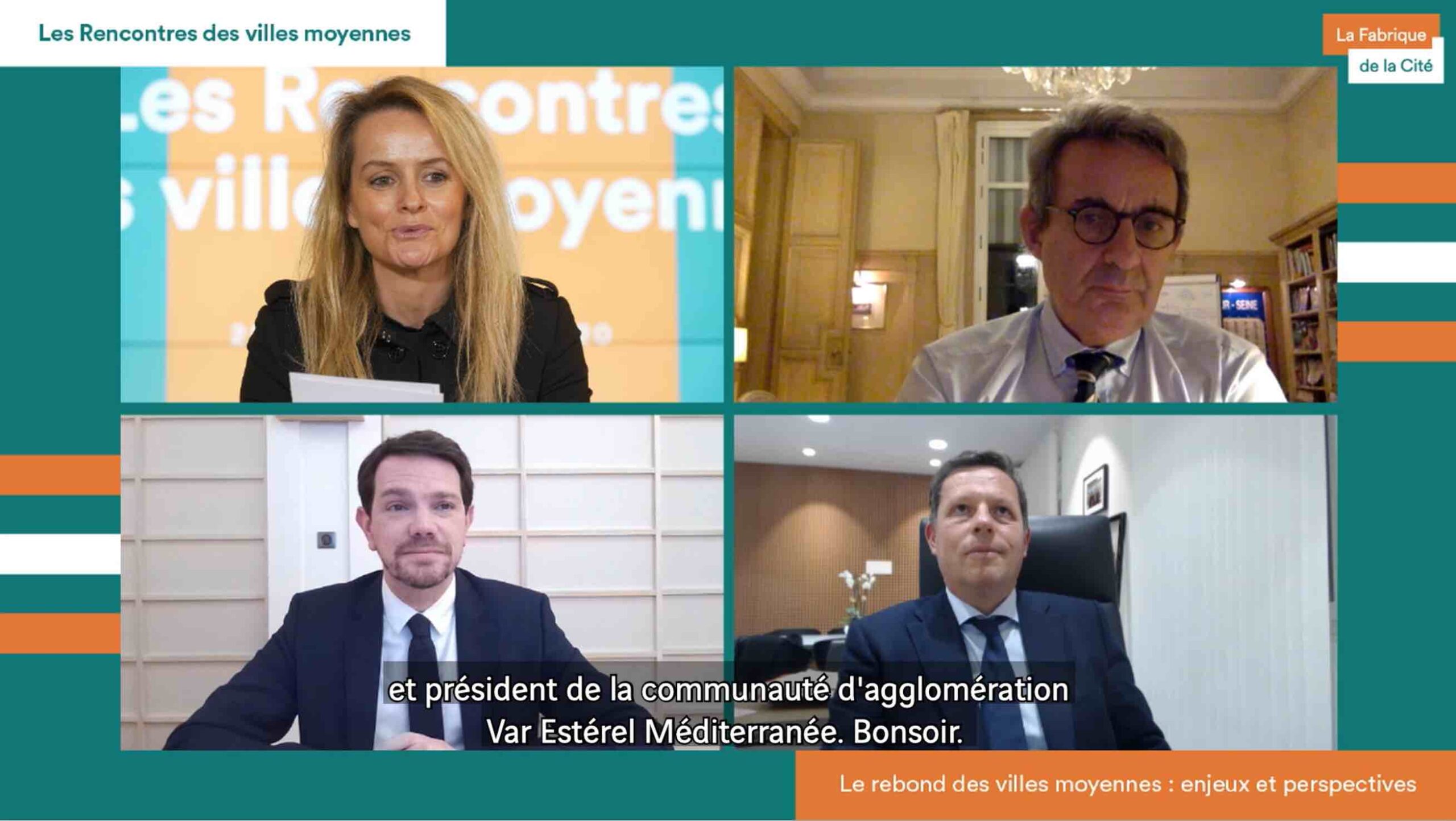 Première édition des Rencontres des villes moyennes | Le rebond des villes moyennes : enjeux et perspectives