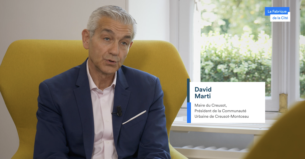 David marti, maire du Creusot, président de la Communauté urbaine Montceau-Creusot